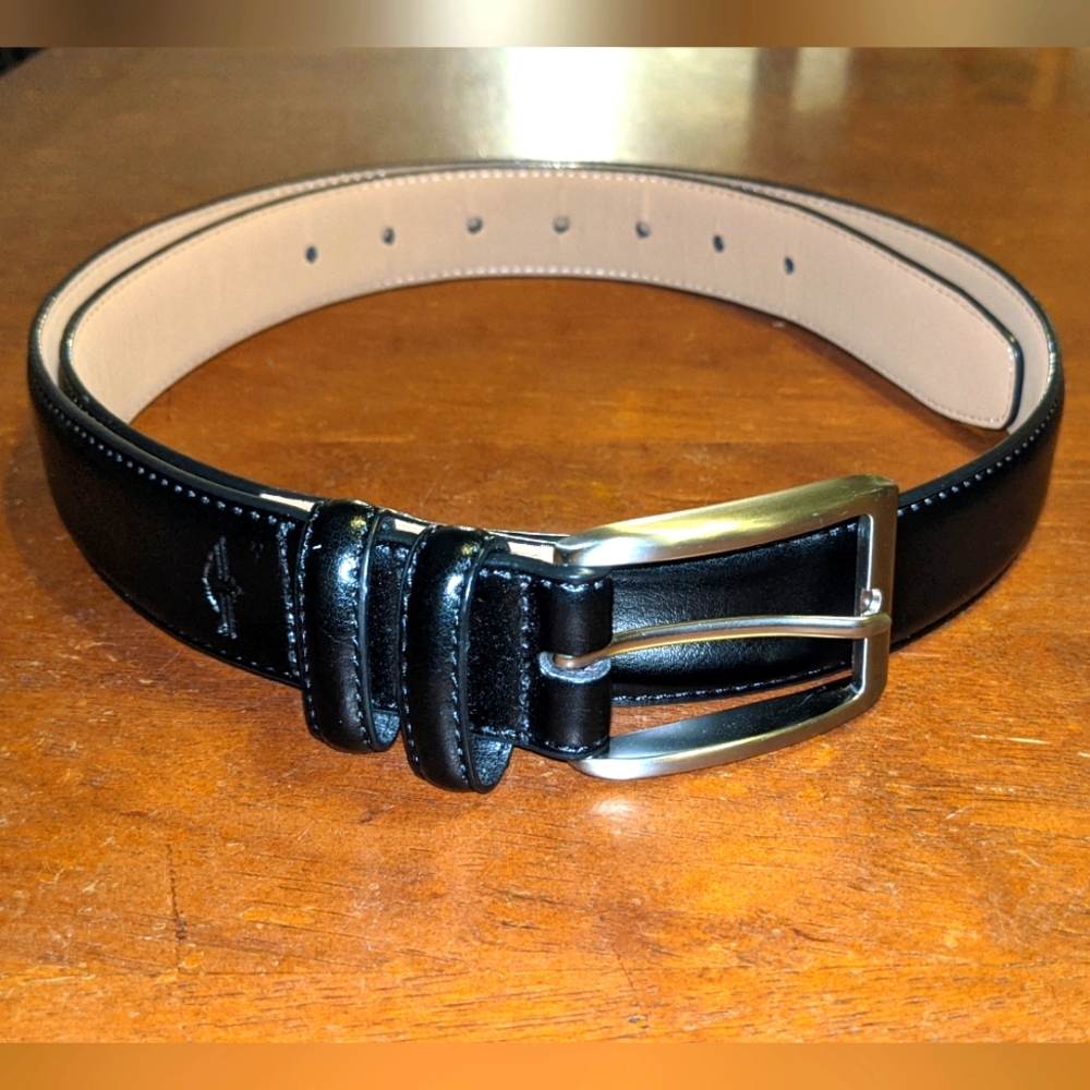 Dockers black men's dress belt size 40